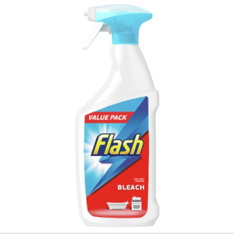 Flash Multi Purpose Bleach Cleaning Spray For Hard Surfaces 750ML x Case of 10 - London Grocery