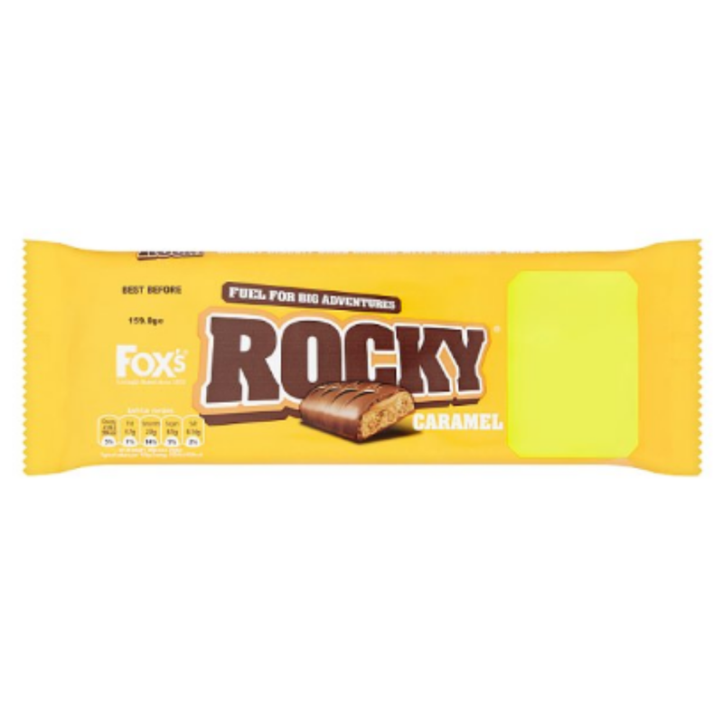 Fox's 8 Rocky Caramel Bars 159.0g x Case of 12 - London Grocery