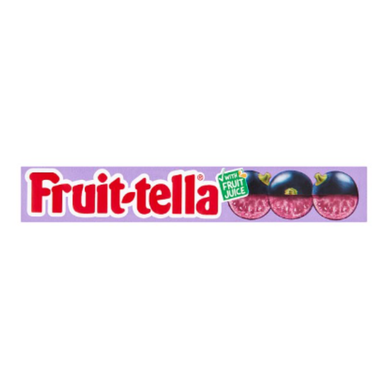 Fruittella Blackcurrant Stick 41g x Case of 40 - London Grocery