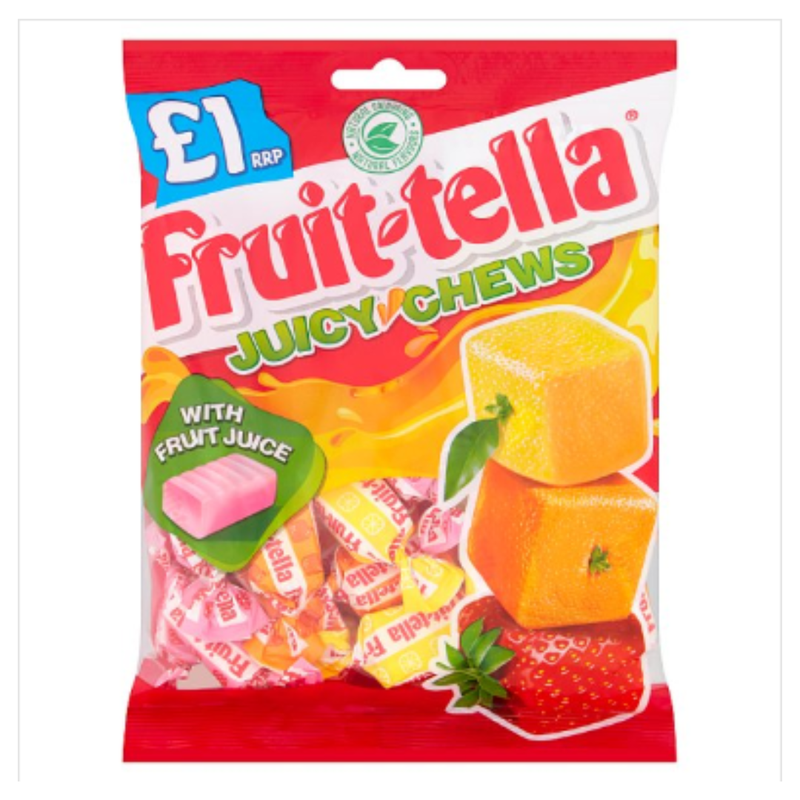 Fruittella Juicy Chews Bag 135g x Case of 12 - London Grocery