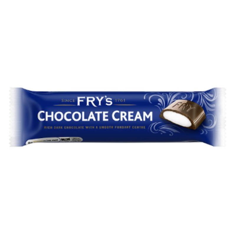 Fry's Chocolate Cream Chocolate Bar 49g x Case of 48 - London Grocery