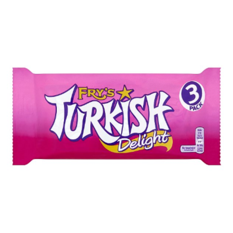 Fry's Turkish Delight 3 Pack 153g x Case of 22 - London Grocery