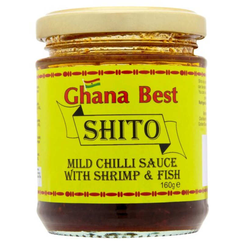 Ghana Best Shito Mild Chilli Sauce 160gr-London Grocery