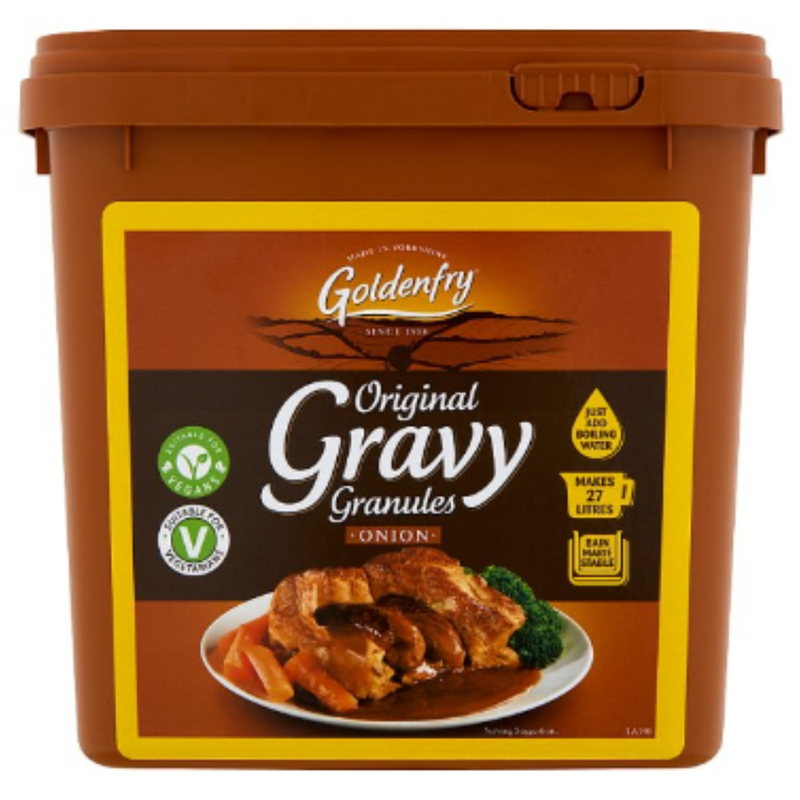 Goldenfry Original Gravy Granules Onion 2000g x 4 - London Grocery
