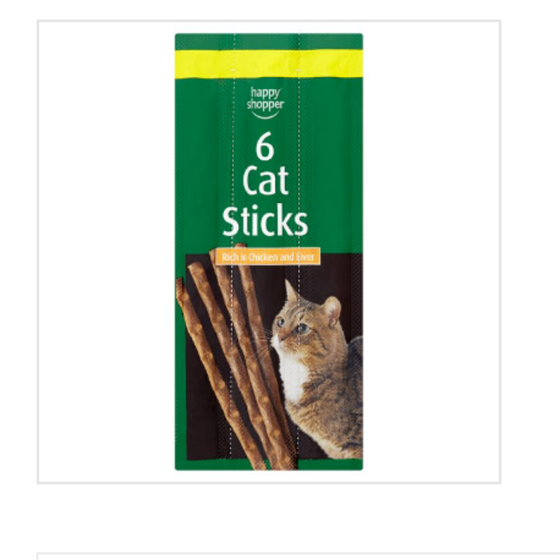Happy Shopper 6 Cat Sticks 30g x Case of 16 - London Grocery