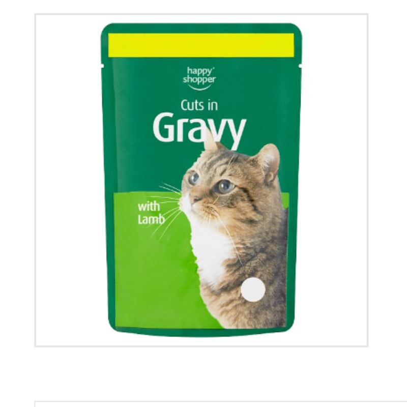 Buy Happy Shopper Cuts in Gravy with Lamb 100g x Case of 24