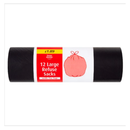 Happy Shopper 12 Large Refuse Sacks | Case of 15 - London Grocery