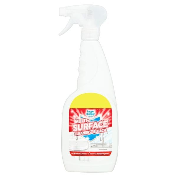 Happy Shopper Multi-Surface Cleaner with Bleach 750ml - London Grocery