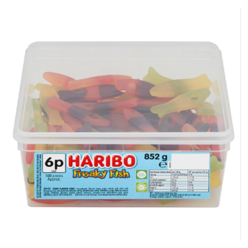 HARIBO Freaky Fish 852g x Case of 1 - London Grocery