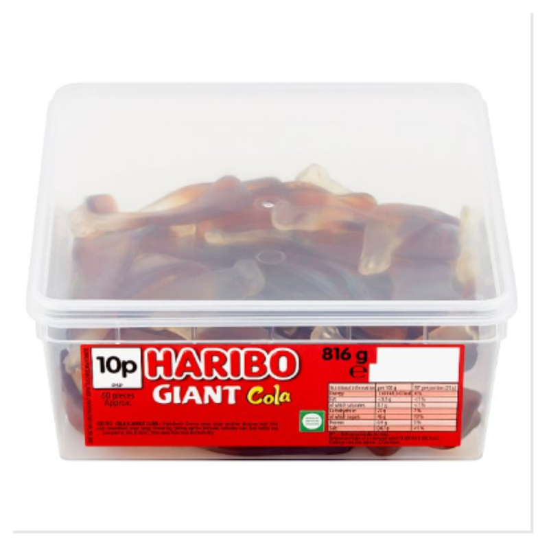 HARIBO Giant Cola 816g x Case of 6 - London Grocery