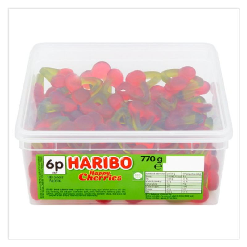 HARIBO Happy Cherries 770g x Case of 6 - London Grocery