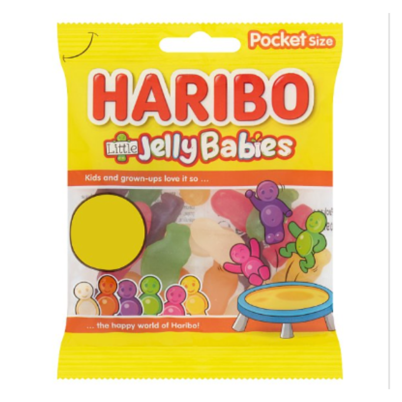 HARIBO Little Jelly Babies 60g x Case of 20 - London Grocery