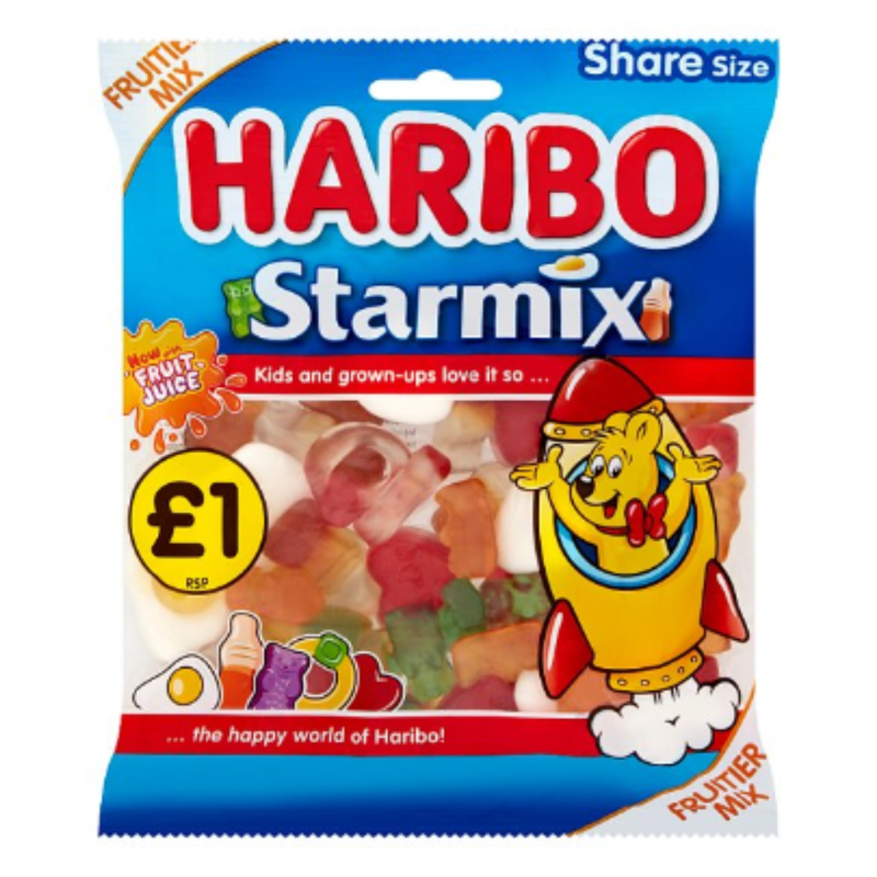 HARIBO Starmix Bag 160g PM x Case of 12 - London Grocery