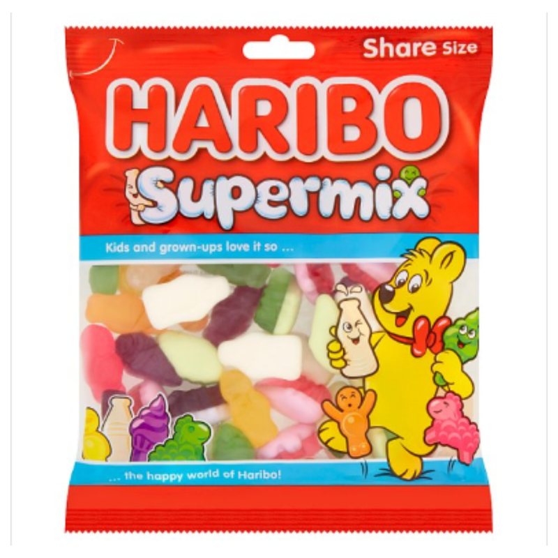 HARIBO Supermix Bag 160g x Case of 12 - London Grocery