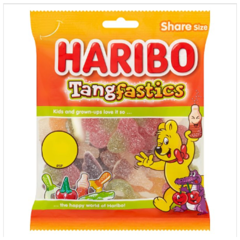 HARIBO Tangfastics 140g x Case of 12 - London Grocery