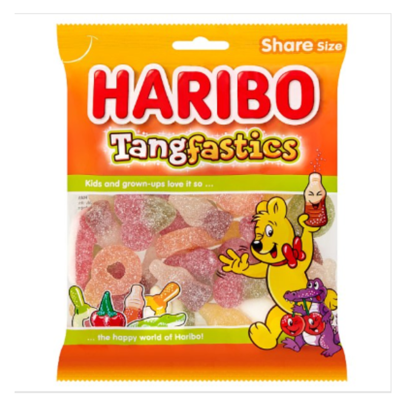 HARIBO Tangfastics Bag 160g x Case of 12 - London Grocery