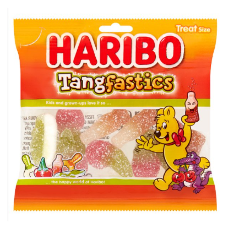 HARIBO Tangfastics Bag 16g x Case of 100 - London Grocery