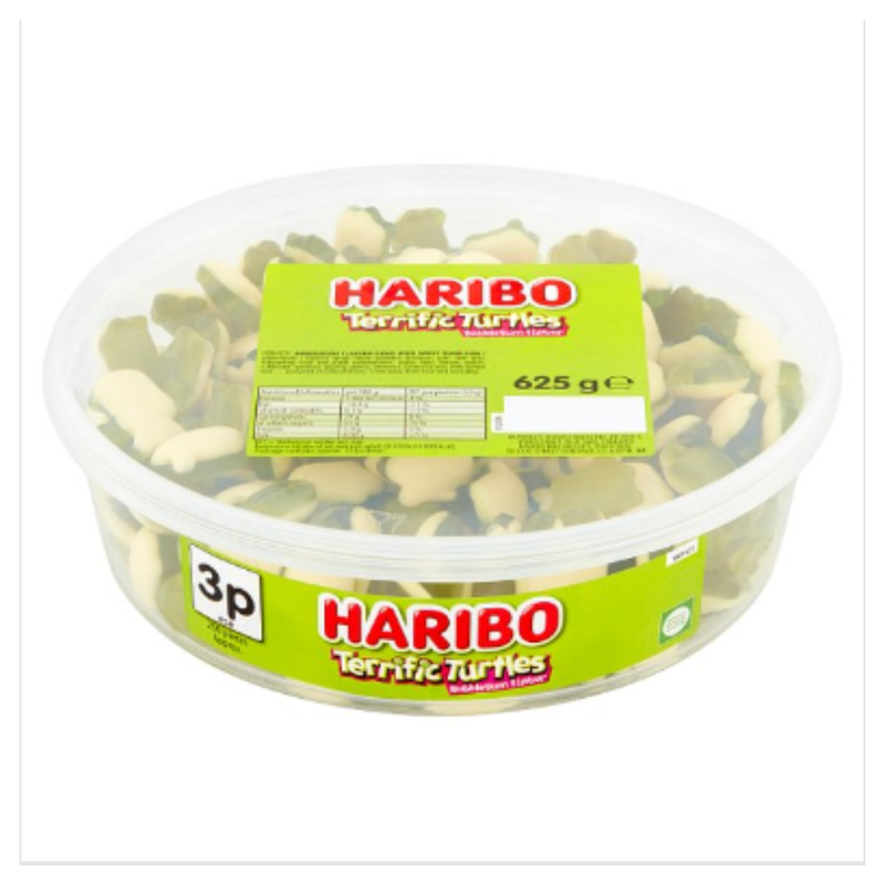 HARIBO Terrific Turtles 625g x Case of 1 - London Grocery