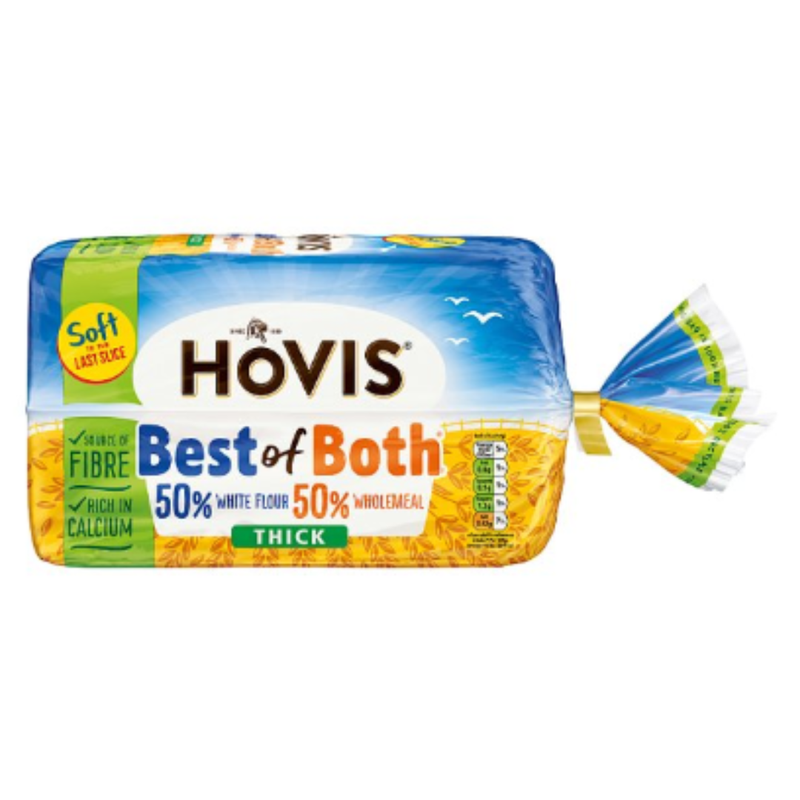 Hovis Best of Both Thick 750g x Case of 1 - London Grocery