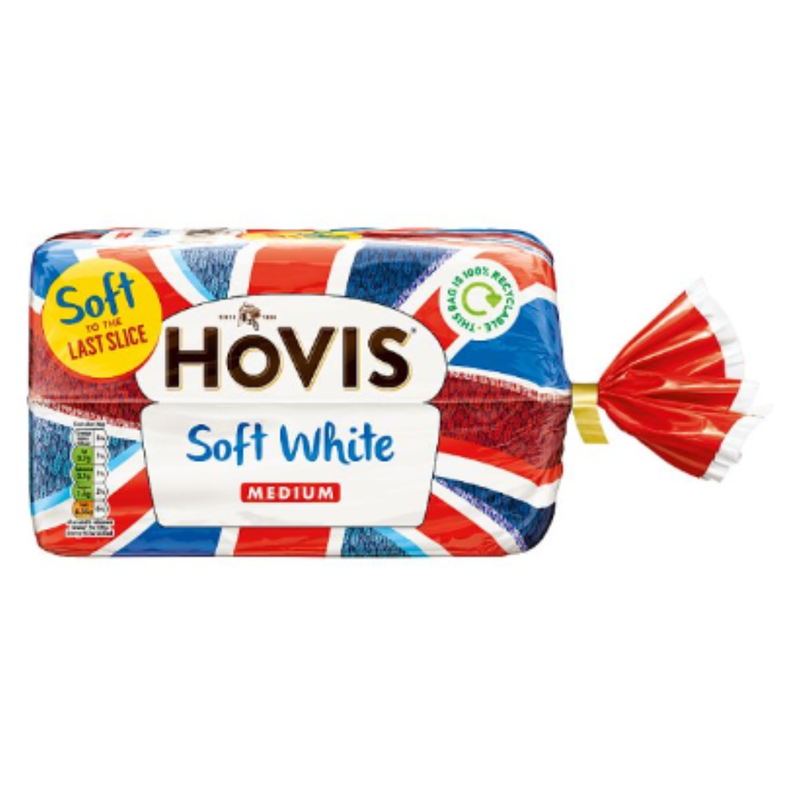 Hovis Soft White Medium 800g x Case of 1 - London Grocery