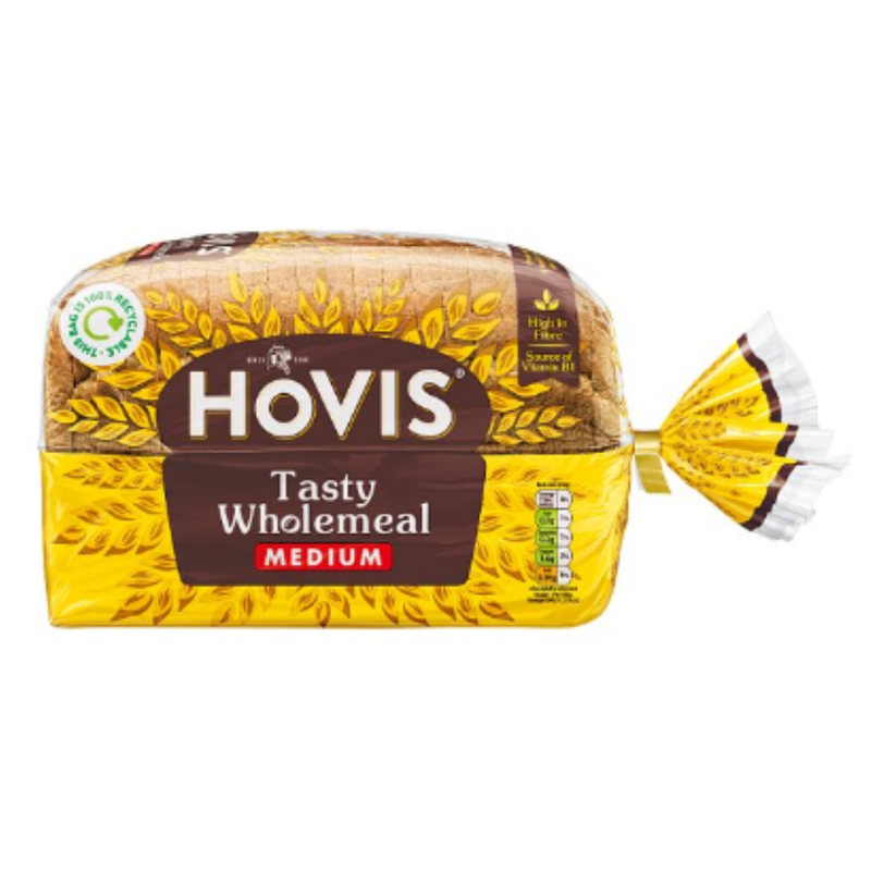 Hovis Tasty Wholemeal Medium 800g x Case of 1 - London Grocery