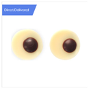 IBC Happy Eyes 192pc 1.5cm 3D wh&dk Choc x Case of 1 - London Grocery