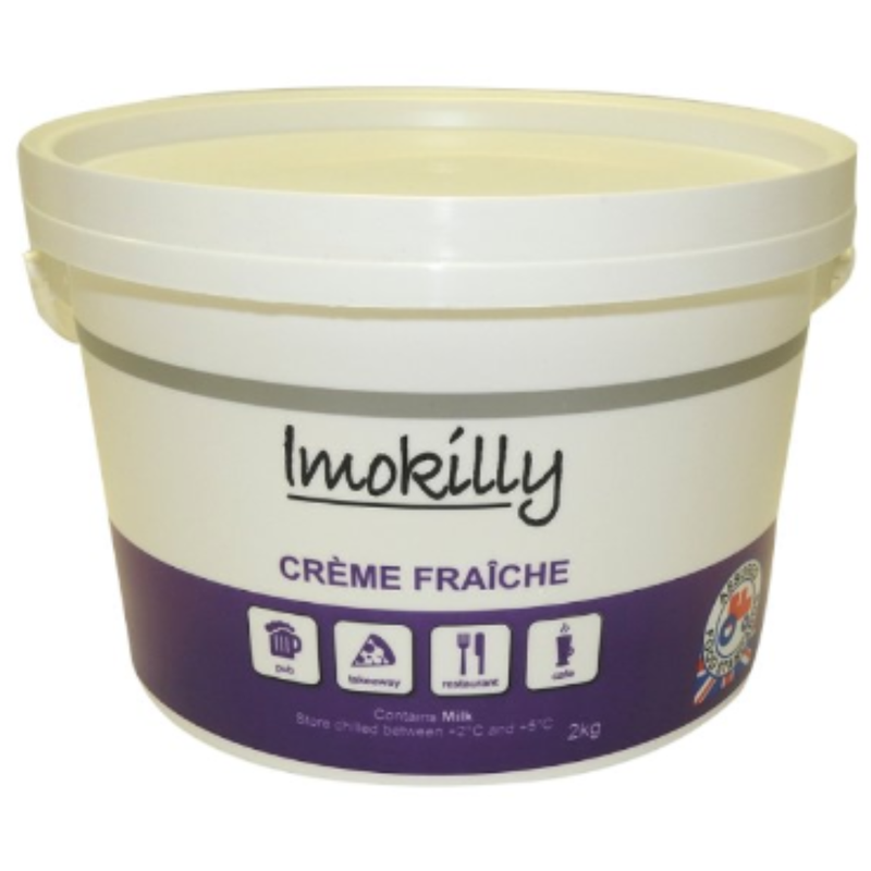Imokilly Créme Fraîche 2kg Round x 1 - London Grocery