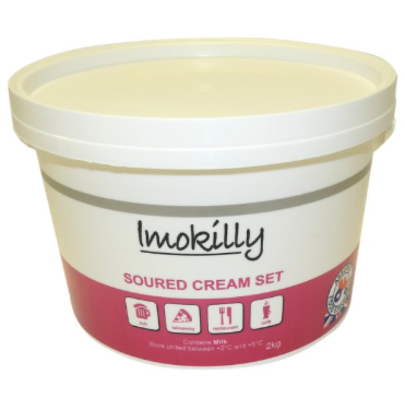 Imokilly Soured Cream Set 2kg Round x 1 - London Grocery