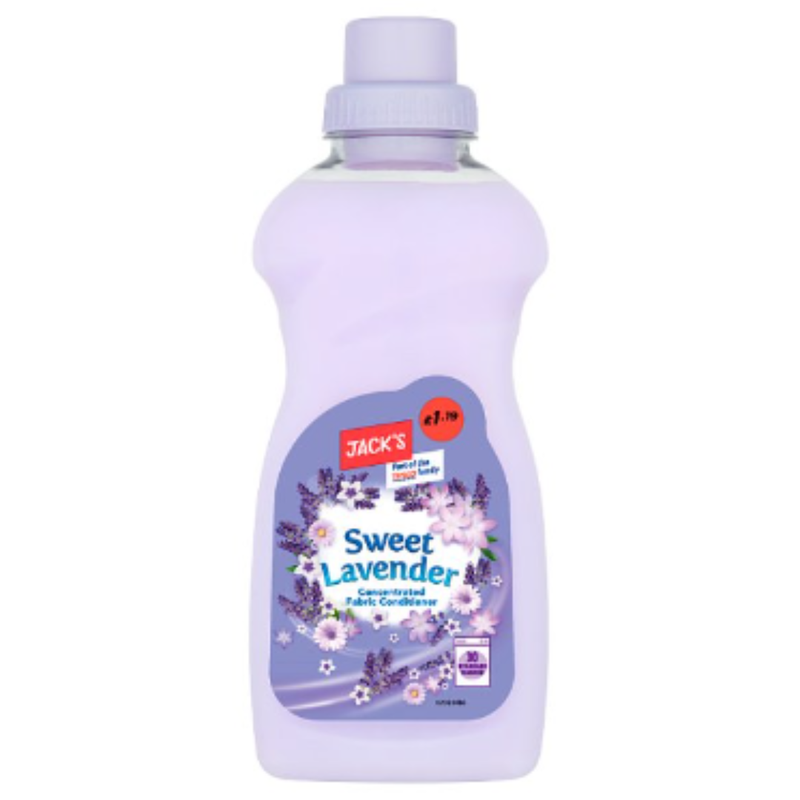 Jack's Fresh Linen Concentrated Fabric Conditioner 30 Washes 750ml x Case of 8 - London Grocery