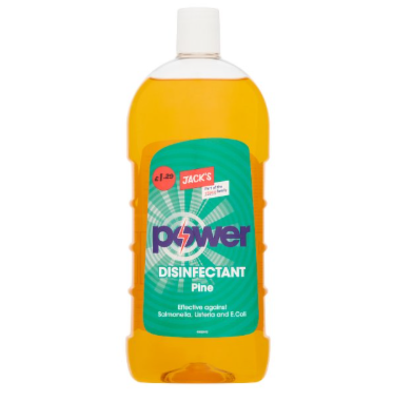 Jack's Power Disinfectant Pine 1 Litre x Case of 8 - London Grocery