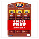 KP Dry Roasted Peanuts 24 x 50g x Case of 21 - London Grocery