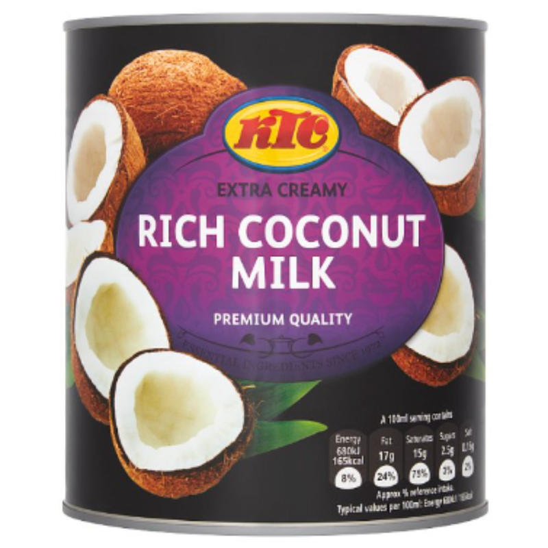 KTC Rich Coconut Milk 2900g x 6 - London Grocery