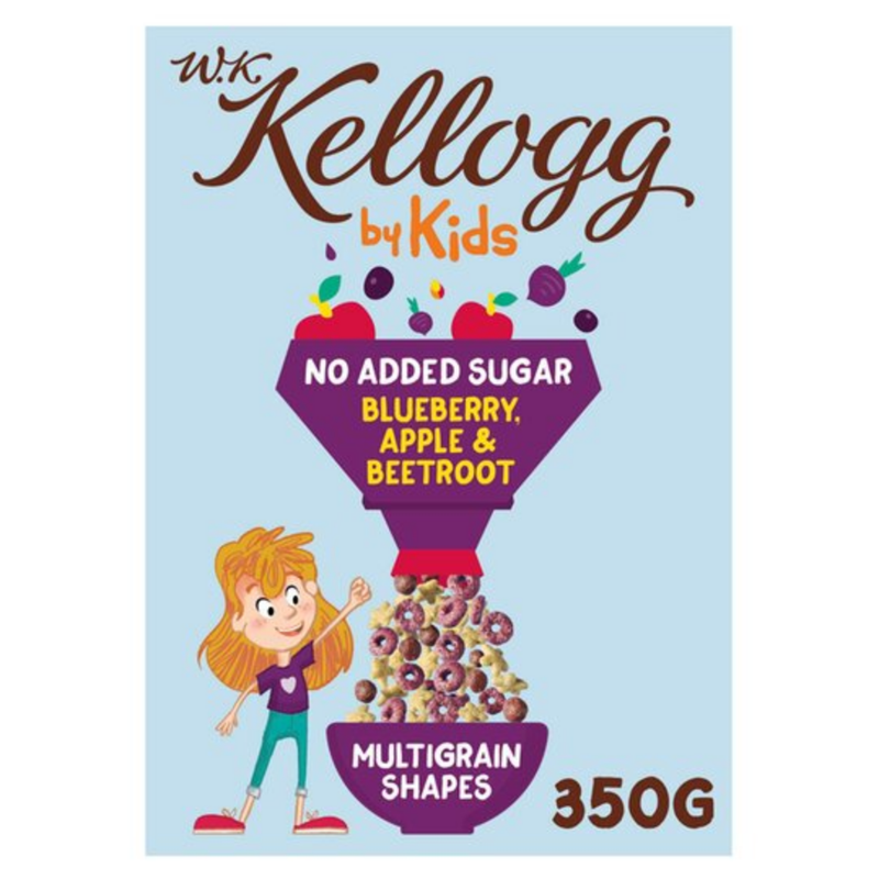 Kellogg's Wkk Kids Blueberry & Apple 350gr-London Grocery