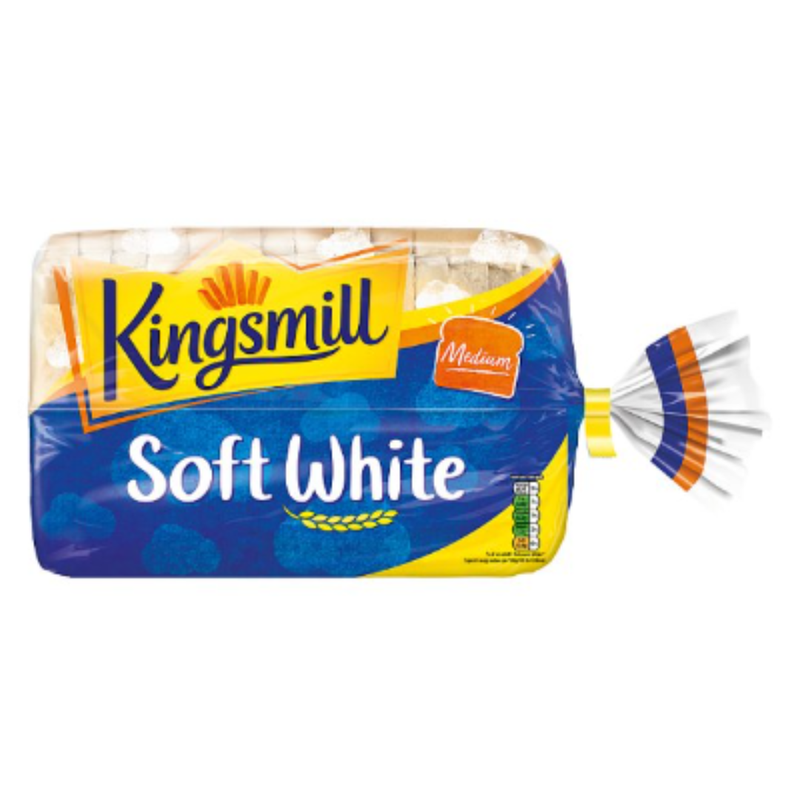 Kingsmill Soft White Bread Medium 800g x Case of 1 - London Grocery