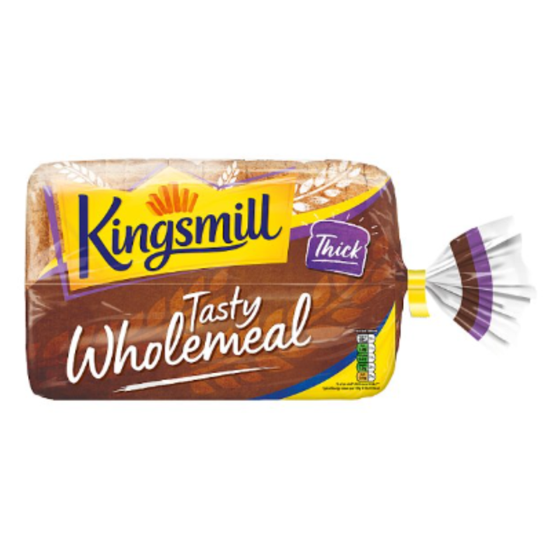 Kingsmill Tasty Wholemeal Thick Bread 800g x Case of 1 - London Grocery