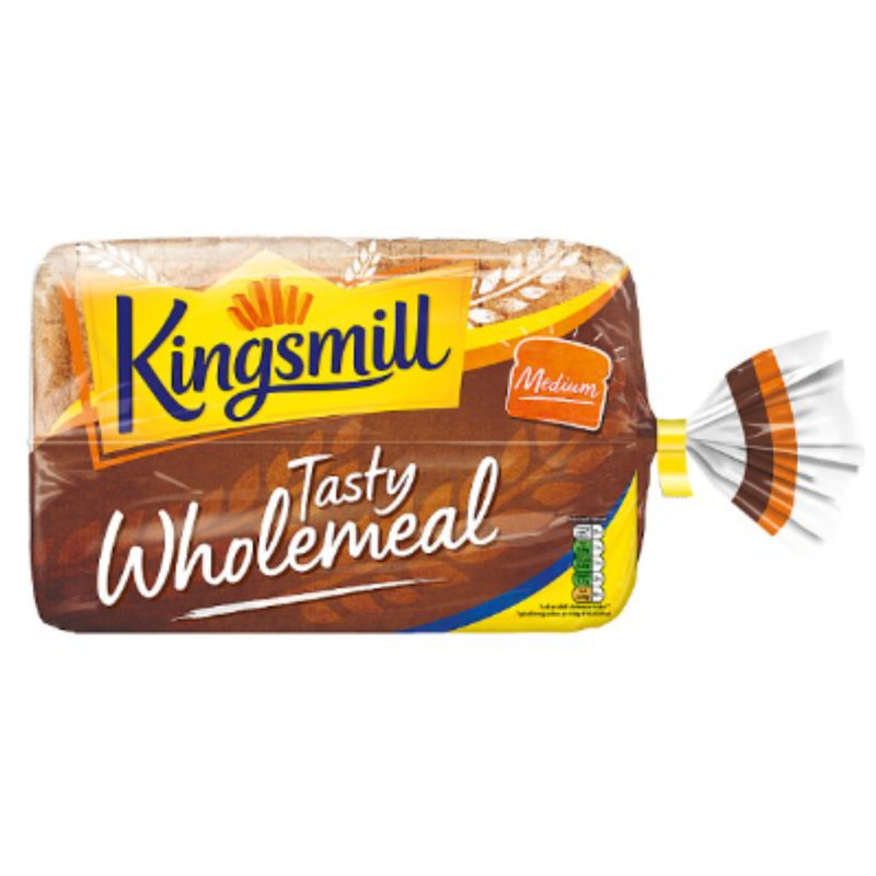 Kingsmill Medium Tasty Wholemeal Medium Bread 800g x Case of 10 - London Grocery