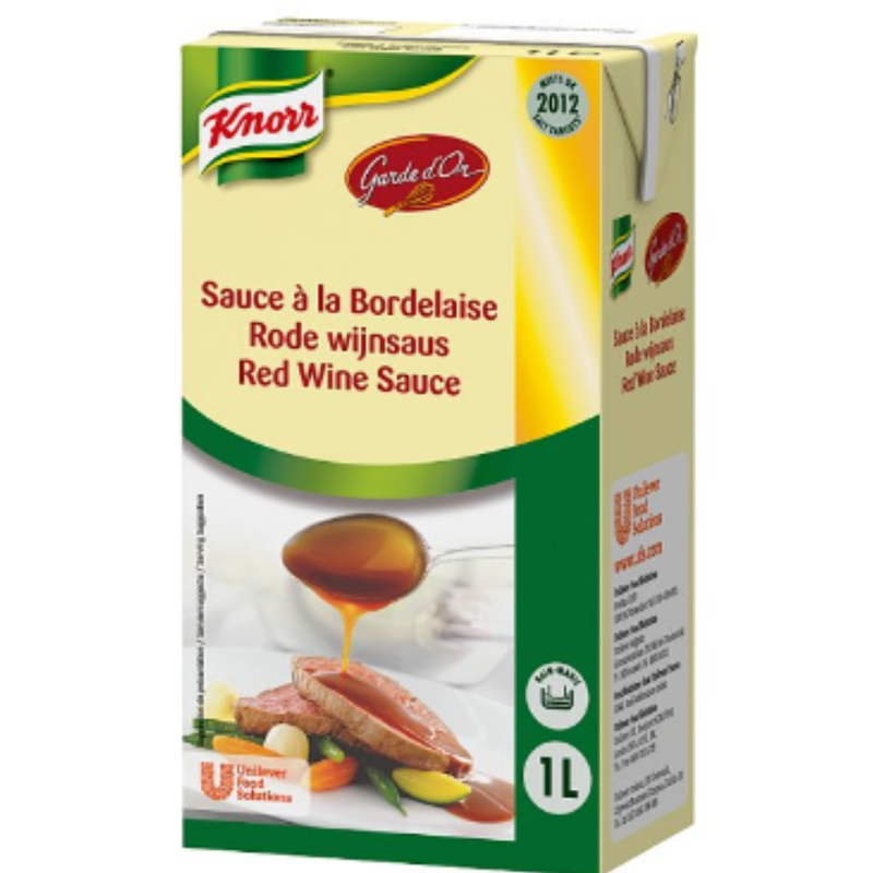 Knorr Garde d'Or Red Wine Sauce 1000g x 6 - London Grocery