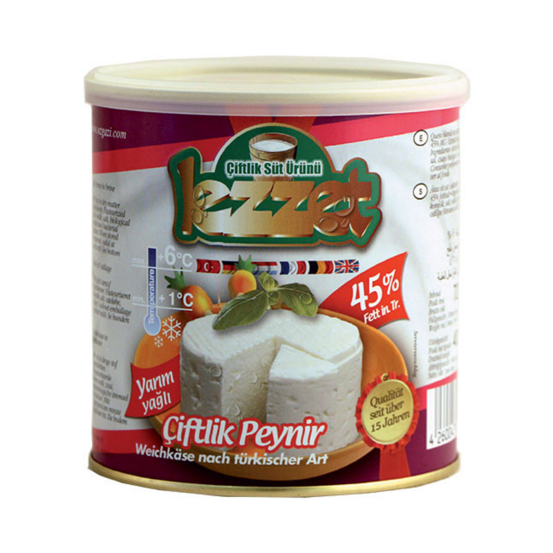 Lezzet 45% Fat Cow Cheese 400gr-London Grocery