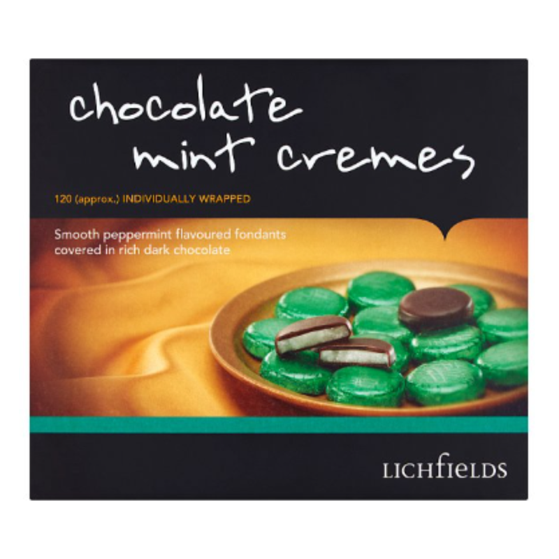 Lichfields Chocolate Mint Cremes 1kg x Case of 1 - London Grocery