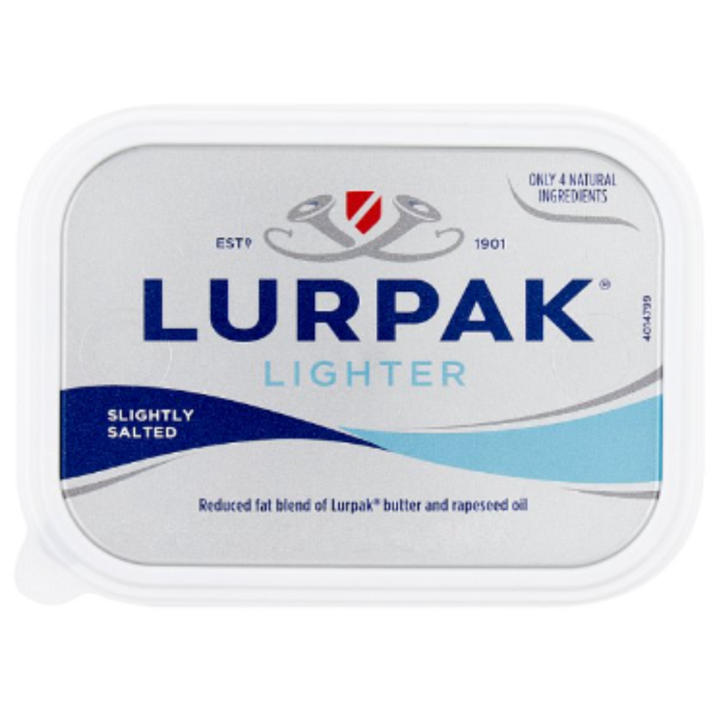 Lurpak Lighter Spreadable Blend of Butter and Rapeseed Oil 250g x 12 - London Grocery