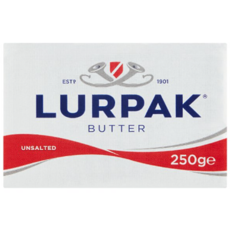 Lurpak Unsalted Butter 250g x 10 - London Grocery