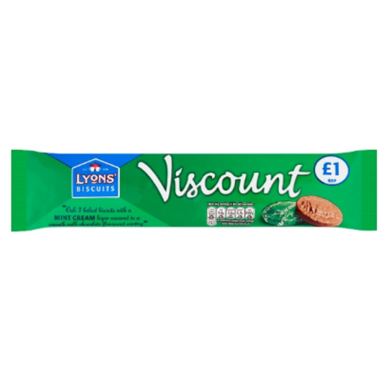 Lyons Mint Viscount 98g x Case of 12 - London Grocery