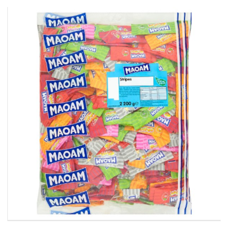 MAOAM Stripes Bag 2200g x Case of 4 - London Grocery