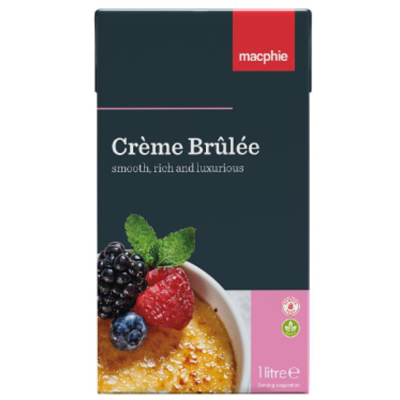 Macphie Crème Brûlée 1000 x 12 - London Grocery
