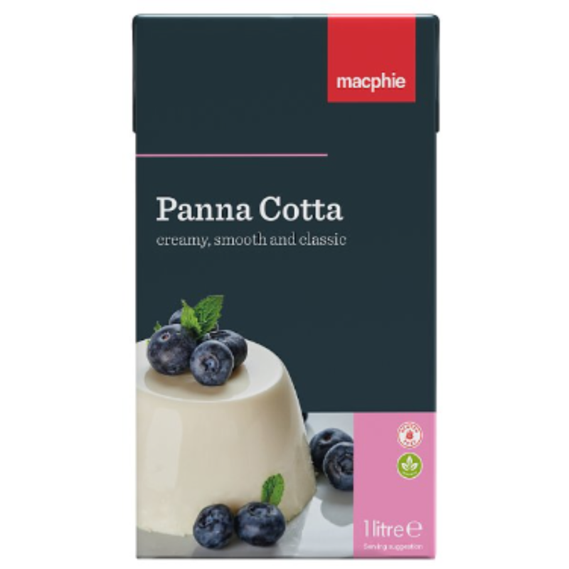 Macphie Panna Cotta  1000 x 12 - London Grocery