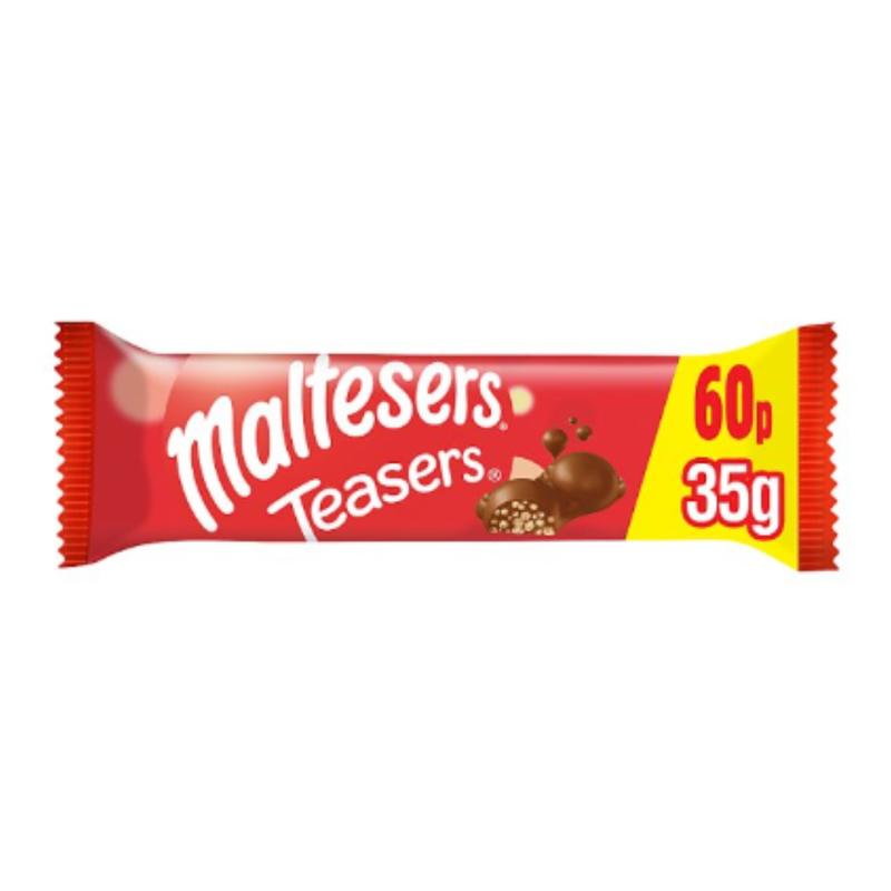 Maltesers Teasers Chocolate Bar 35g x Case of 24 - London Grocery