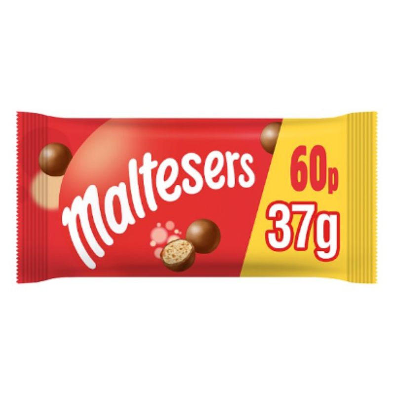 Maltesers Chocolate Bag 37g x Case of 40 - London Grocery