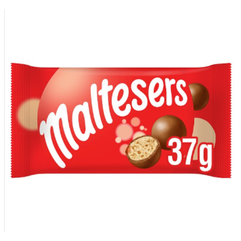Maltesers Chocolate Bag 37g x Case of 40 - London Grocery
