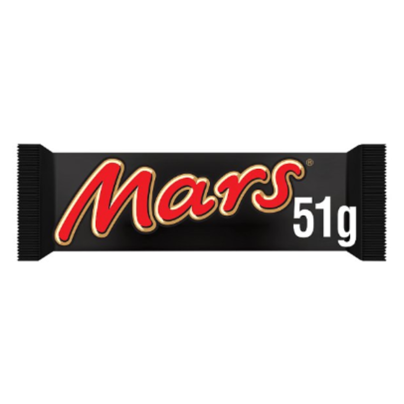 Mars Chocolate Bar 51g x Case of 48 - London Grocery