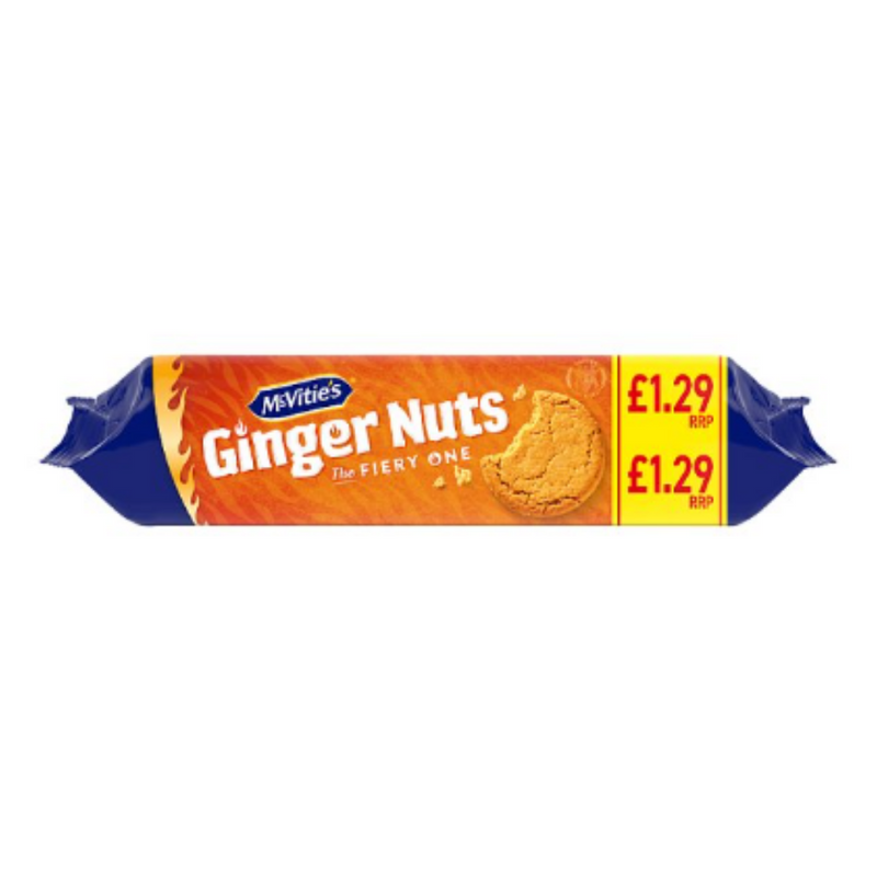 McVitie's Ginger Nut Biscuits 250g x Case of 12 - London Grocery